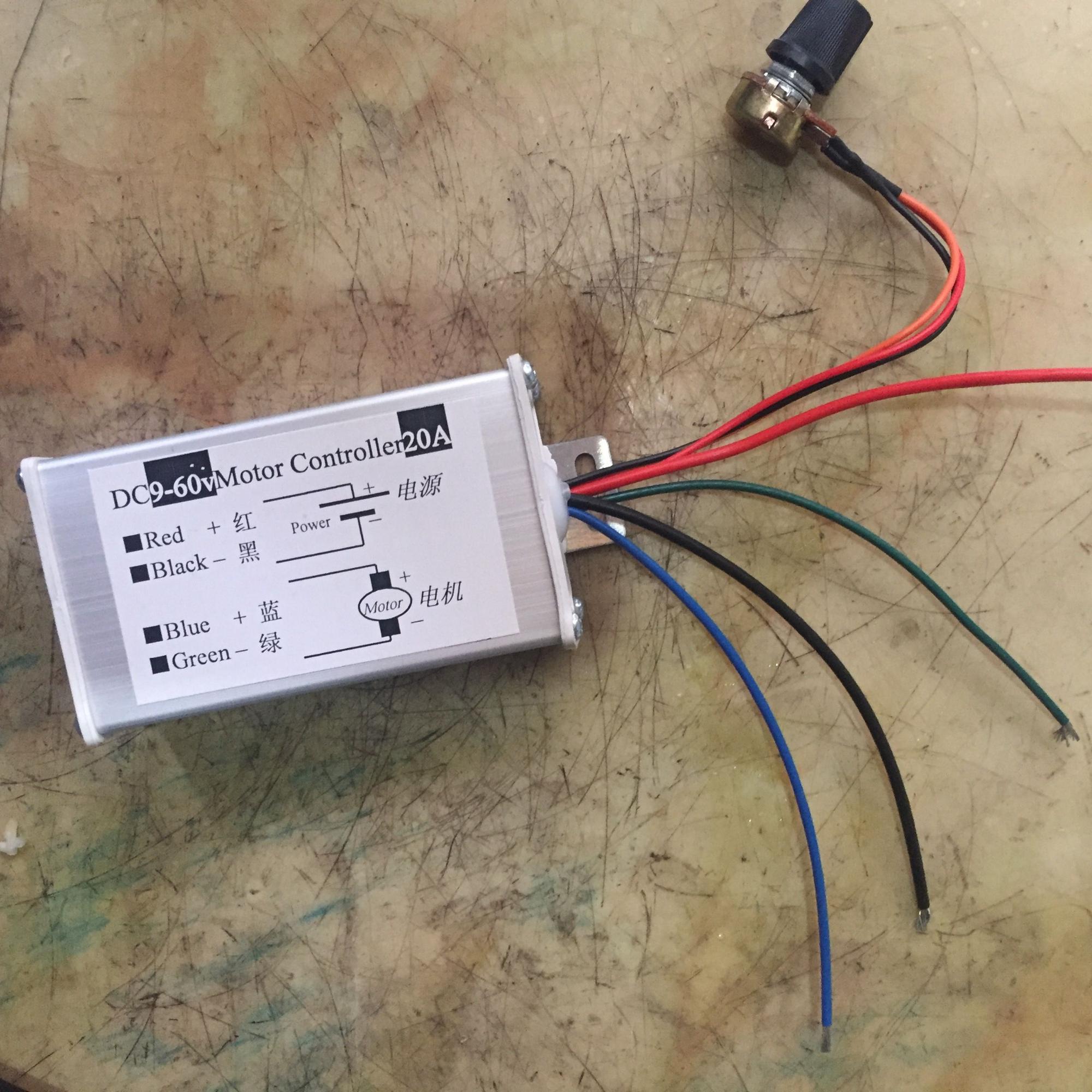 Module điều khiển tốc độ motor DC 9v-60v 20A