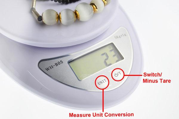Cân điện tử để bàn WH-B05 5kg
