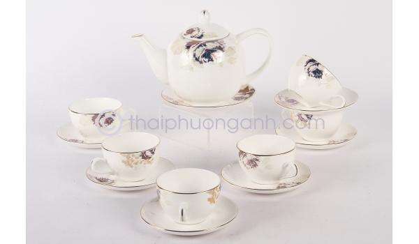 Bộ tách trà 14 món Sứ Xương Royal Houseware 1452604