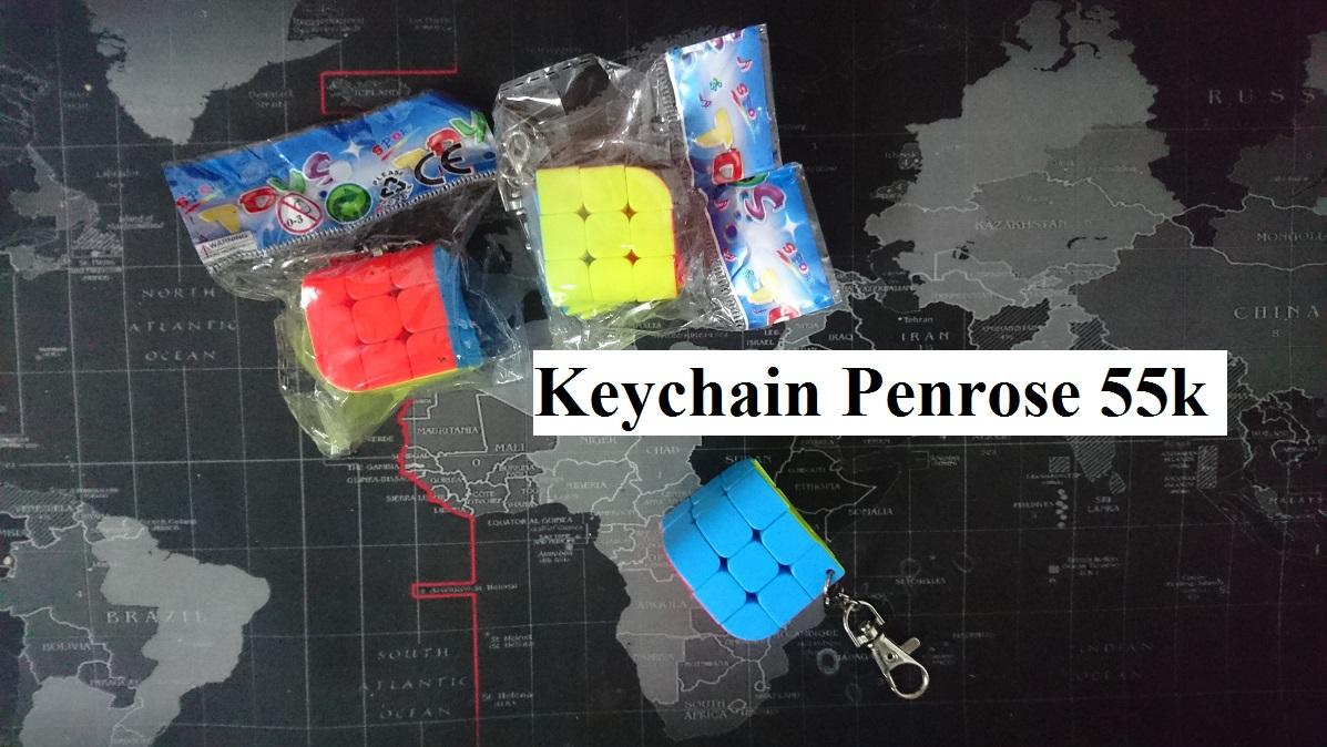 Phụ kiện Rubik .  Keychain Penrose