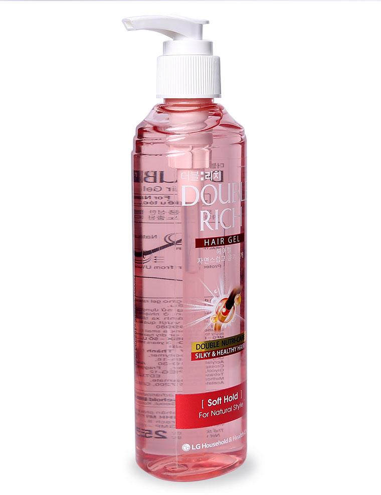 Gel Dưỡng Tóc Giữ Nếp Tóc Thẳng Double Rich Soft Hold Chai 250ML