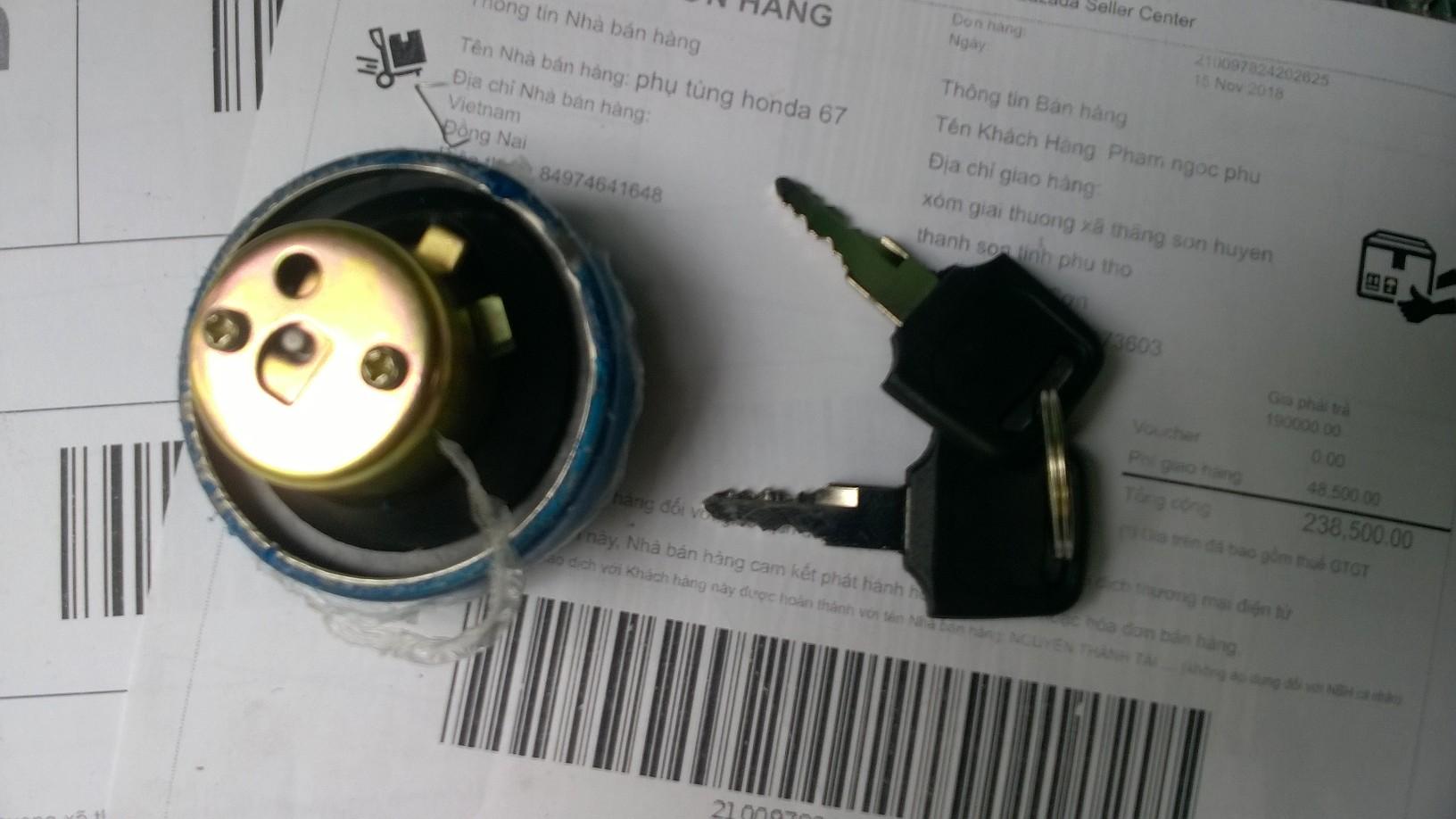 nắp xăng honda 68-Cl