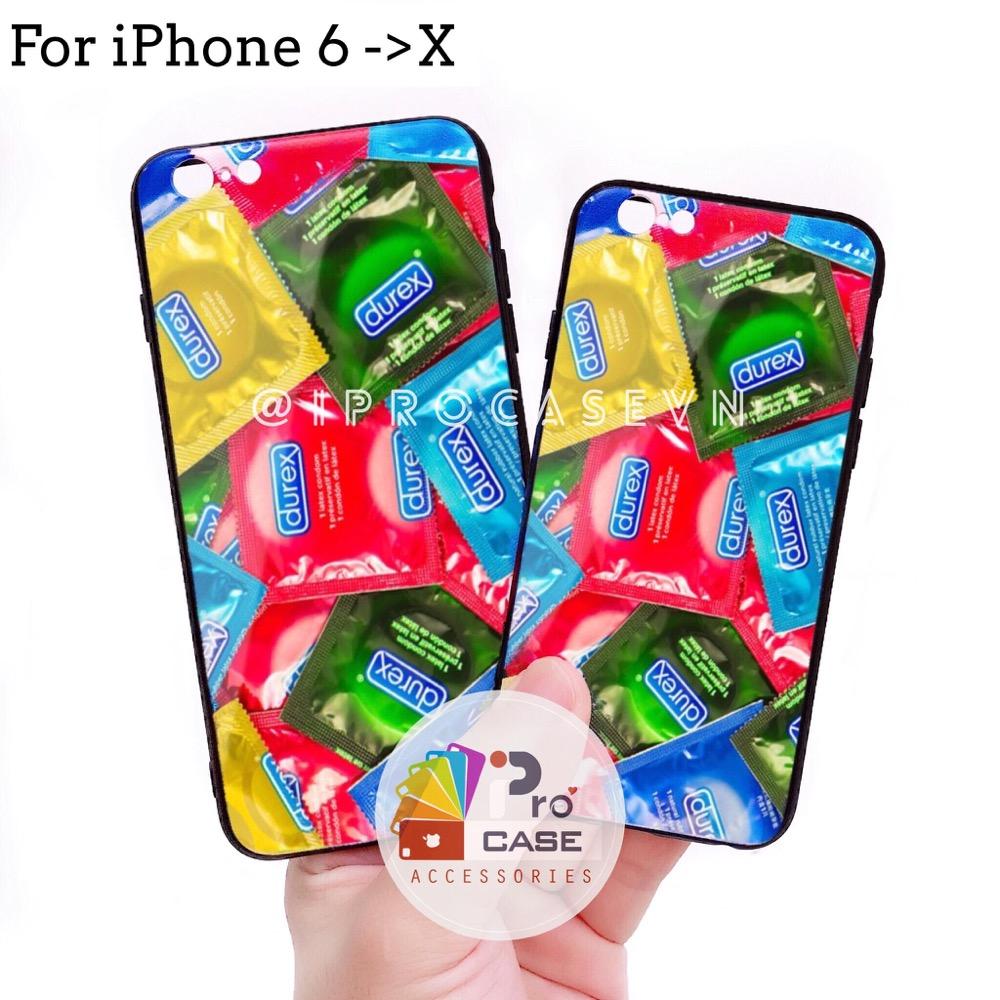 [Mẫu mới] Ốp in 3D "BCS Durex" cho iPhone (6/6s - 6 Plus/6s Plus - 7 Plus/8 Plus - X)