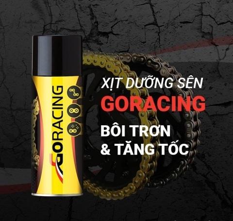 Chai xịt bôi trơn sên Goracing (340001)