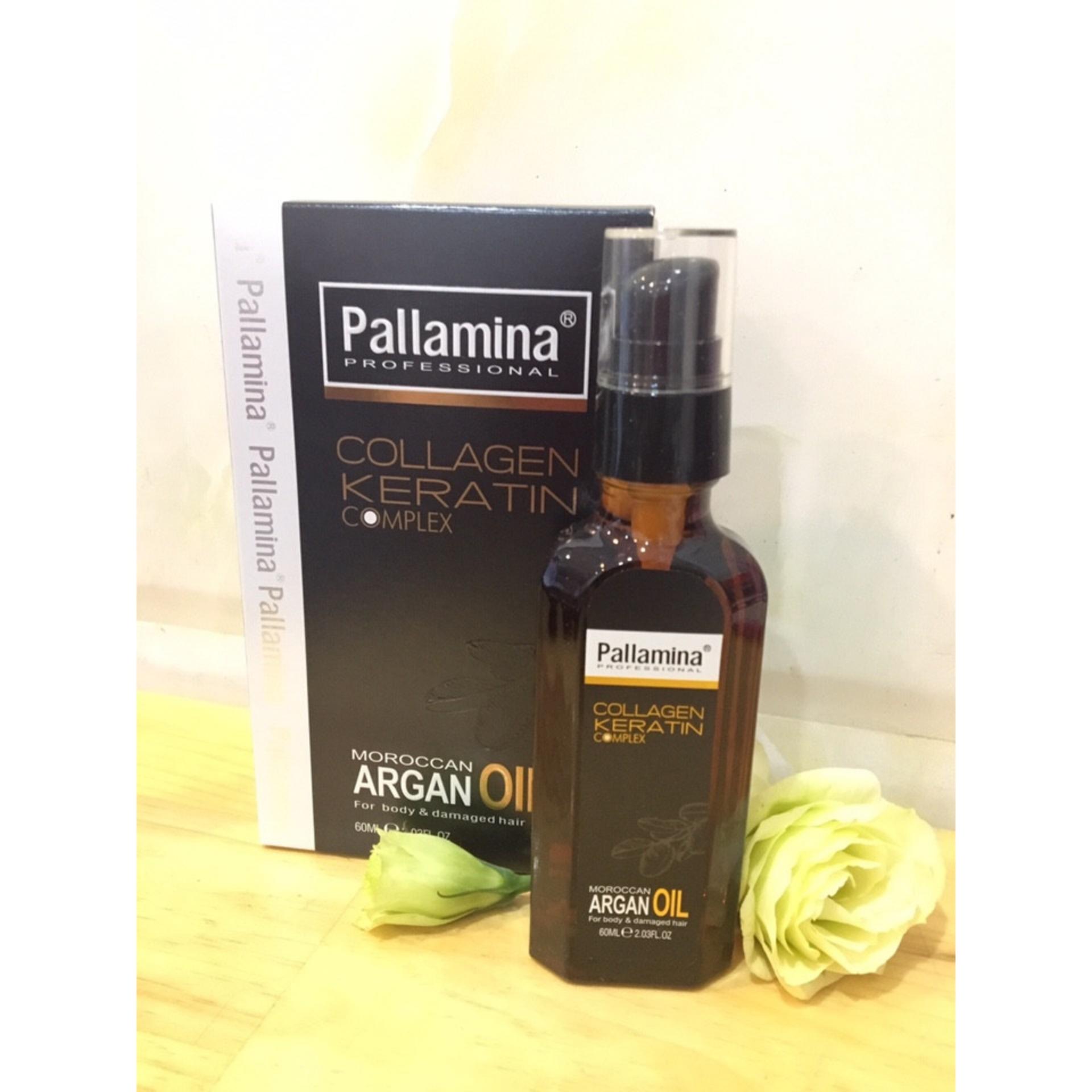 [HCM]Tinh dầu dưỡng tóc PALLAMINA Collagen Keratin Complex 60ml