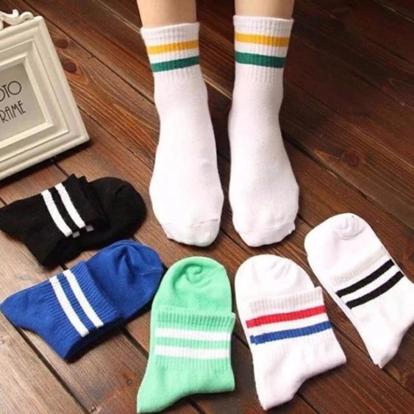 Vớ 2 sọc thể thao hàn quốc