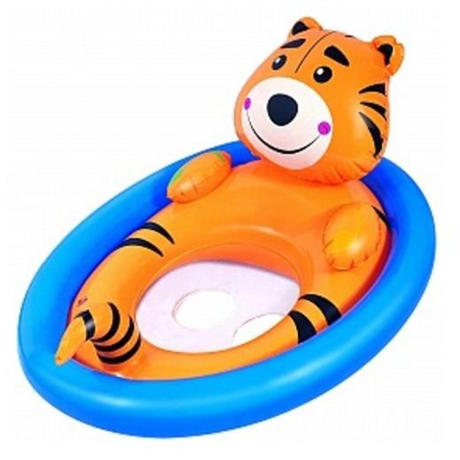 Phao bơi Bestway hình con thú chống lật 34058 (Hổ vàng)