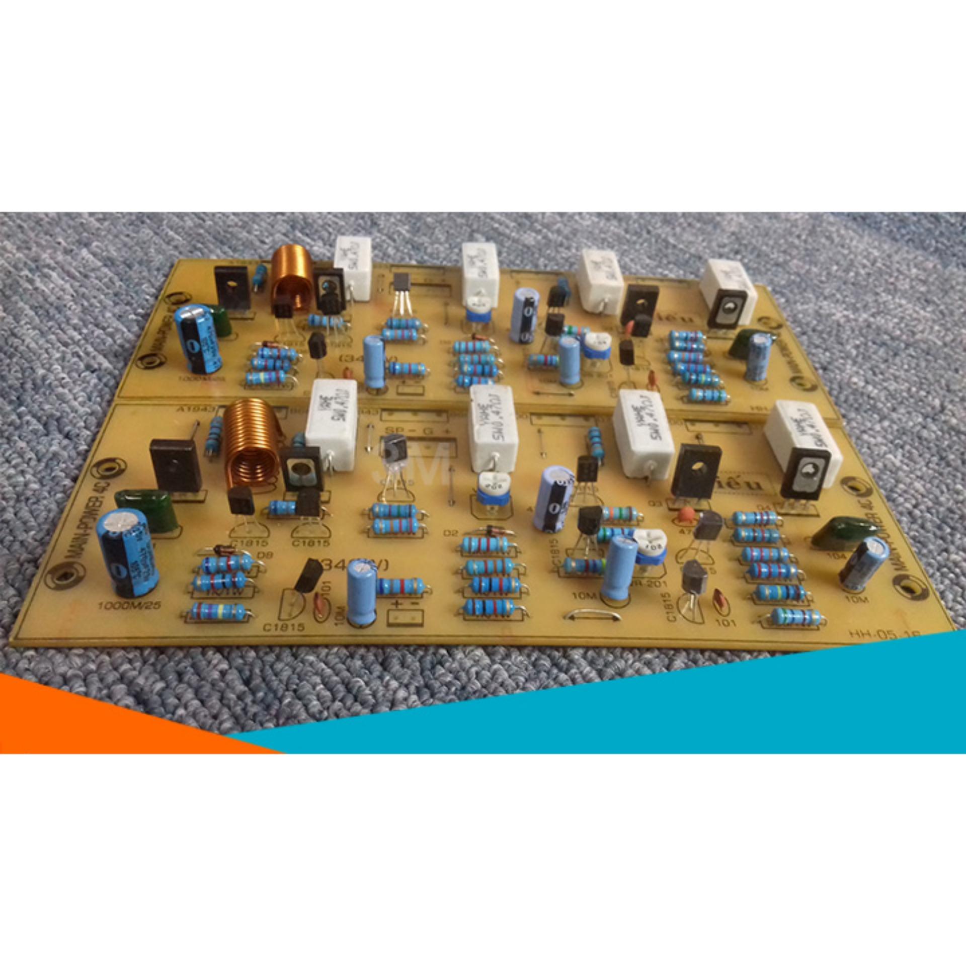 Board Khuyếch Đại Công Suất-Bo Âm Li 340W - 8 Sò