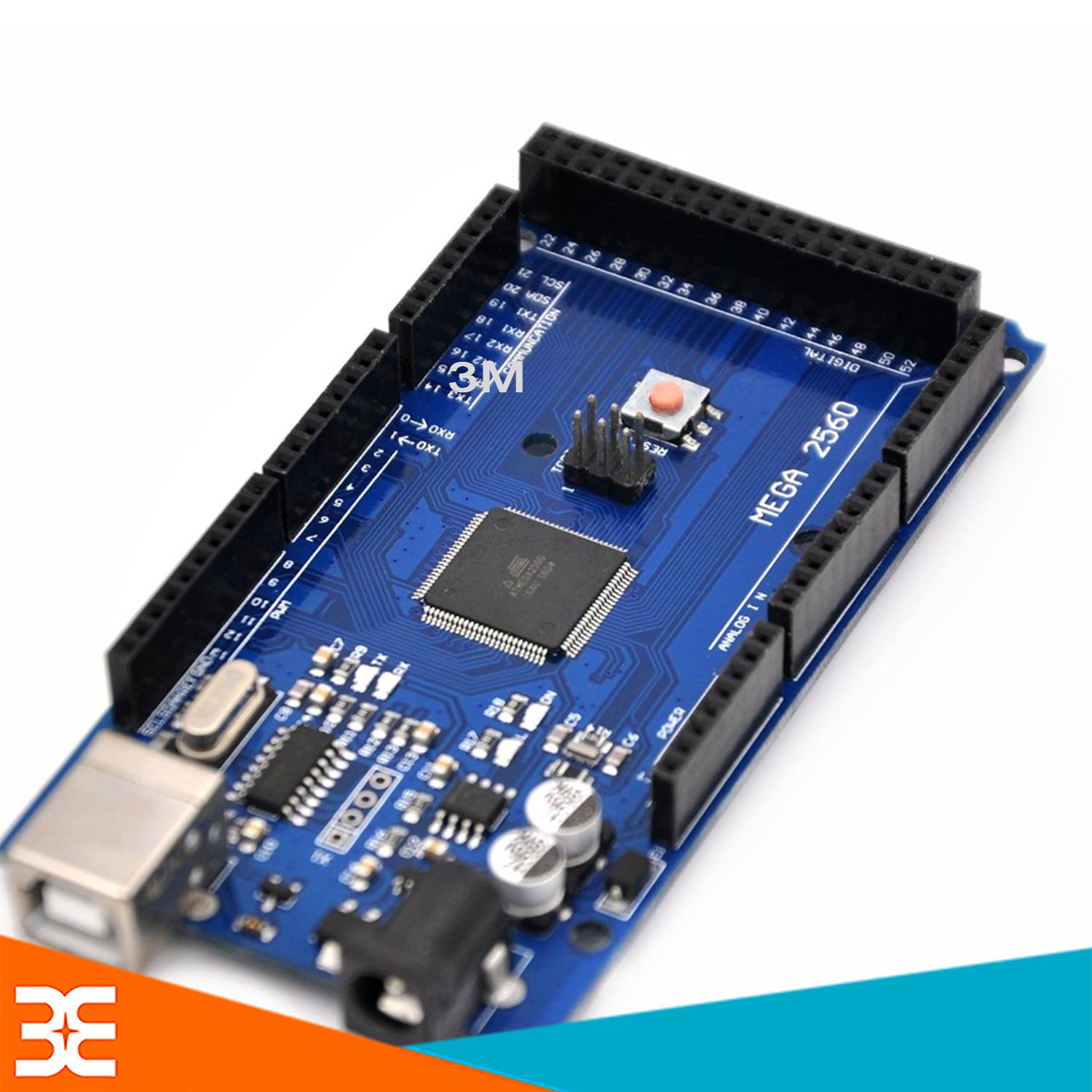 KIT ARDIUNO MEGA2560 R3- CH340(BH 3 tháng)