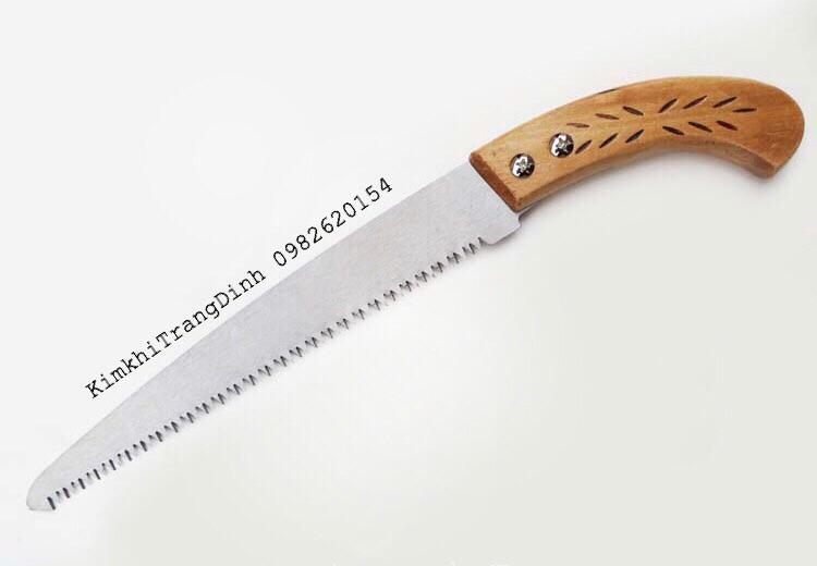 Cưa cành tay cán gỗ 27cm