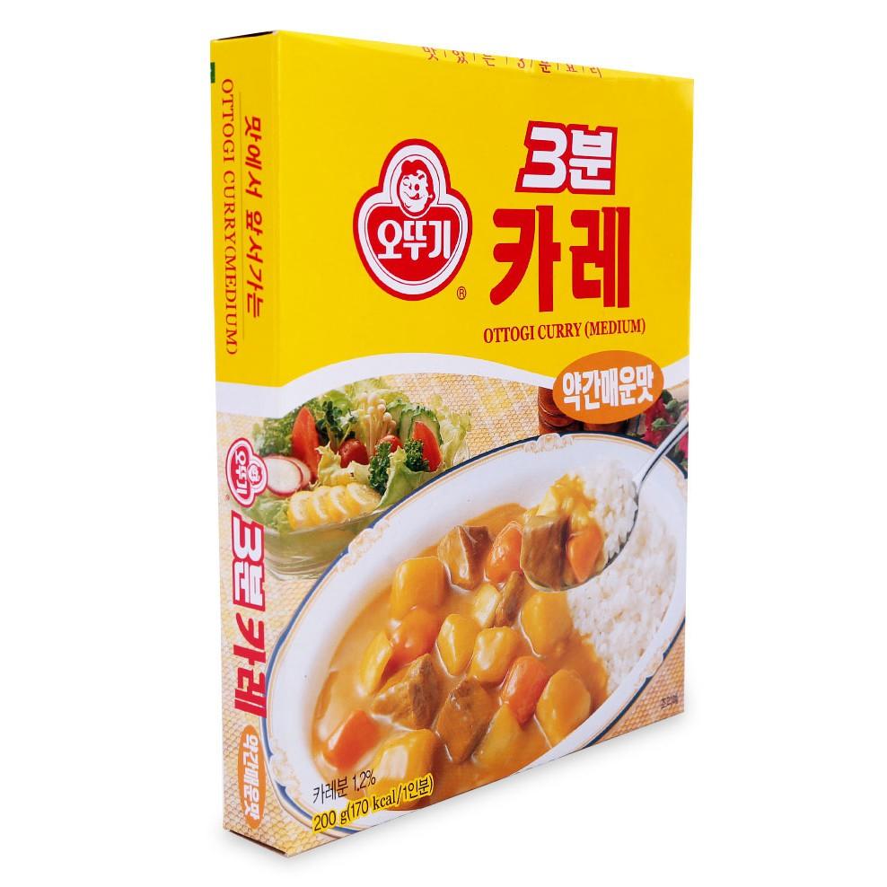 Sốt Cà Ri Hàn Quốc Loại Hơi Cay 200gr
