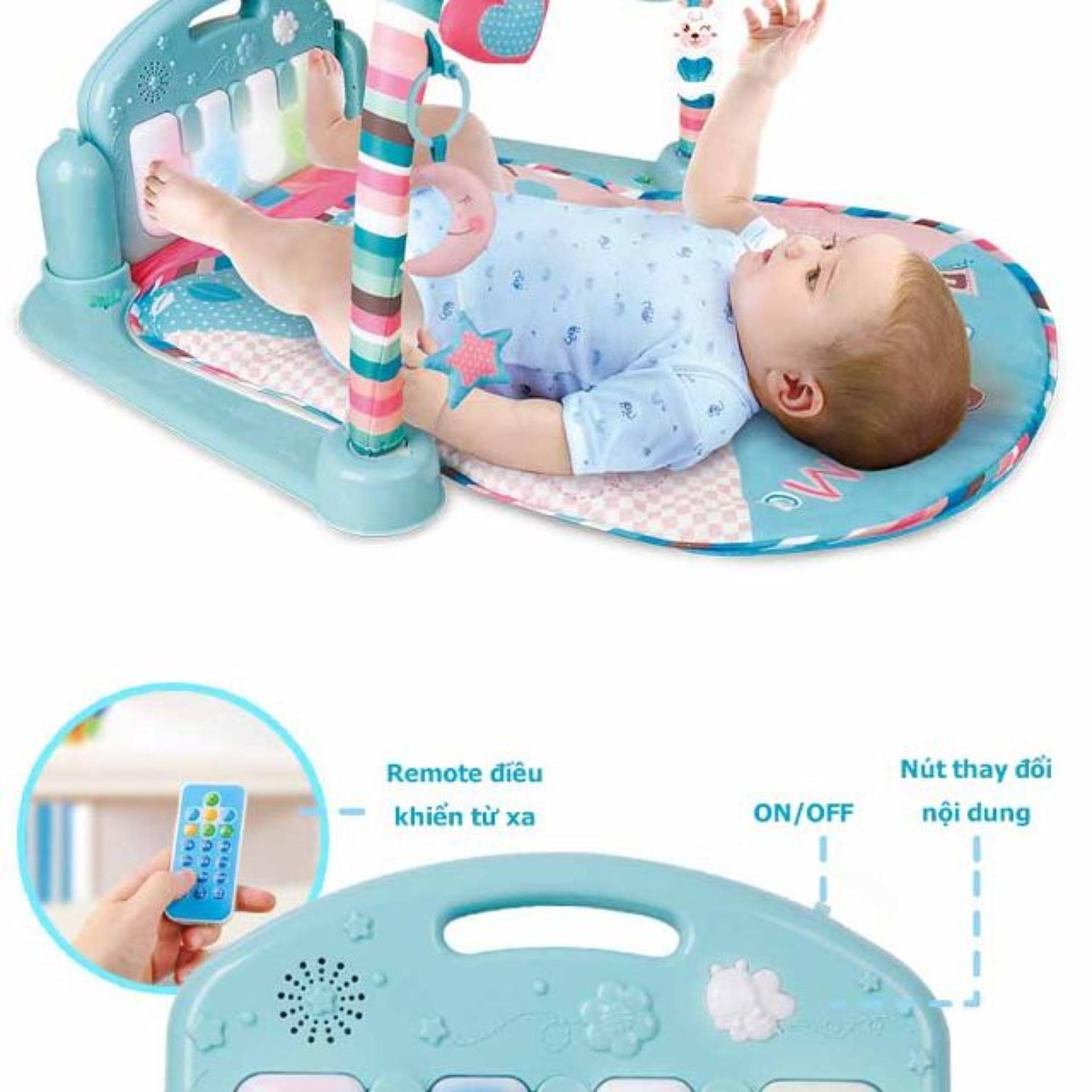 Thảm Nằm Chơi Có Nhạc Cho Bé Babybe