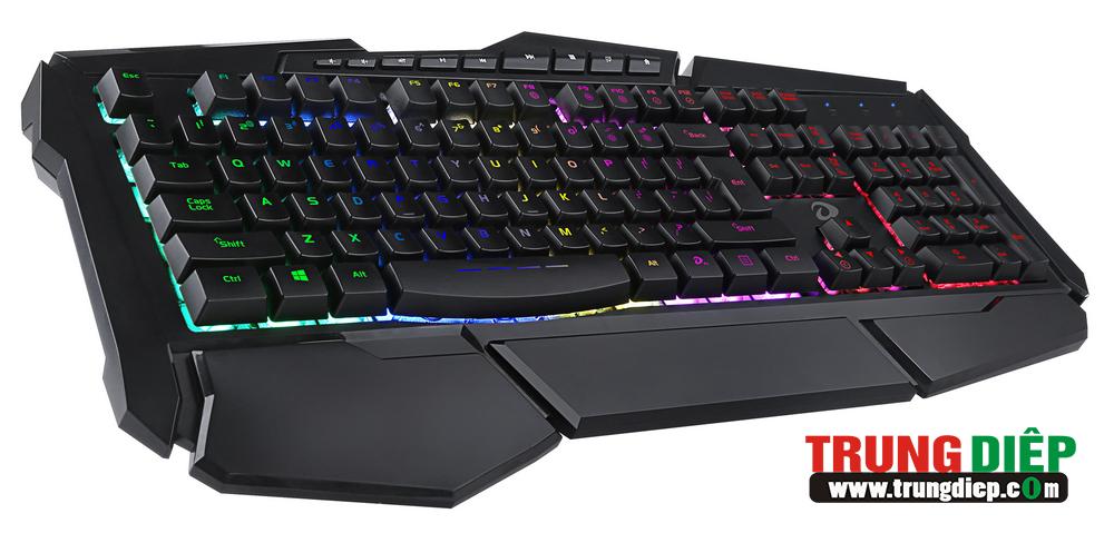 Bàn phím gaming Dareu LK160 màu đen