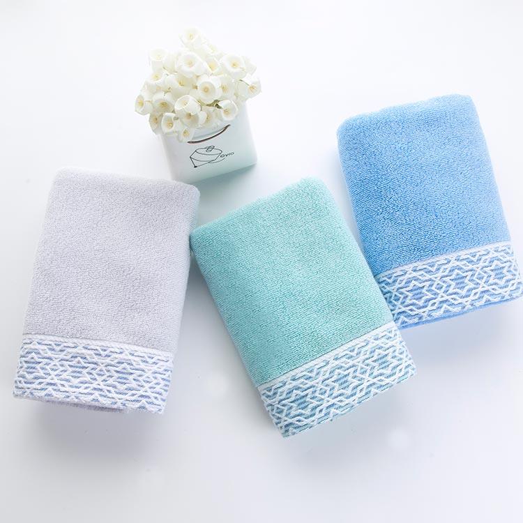 Grace Dày Khăn Mặt 100% Cotton Rửa Đồ Gia Dụng Hexagram Khăn Mặt Tắm Người Lớn 100% Cotton Khăn Thấm Nước Ba Gói