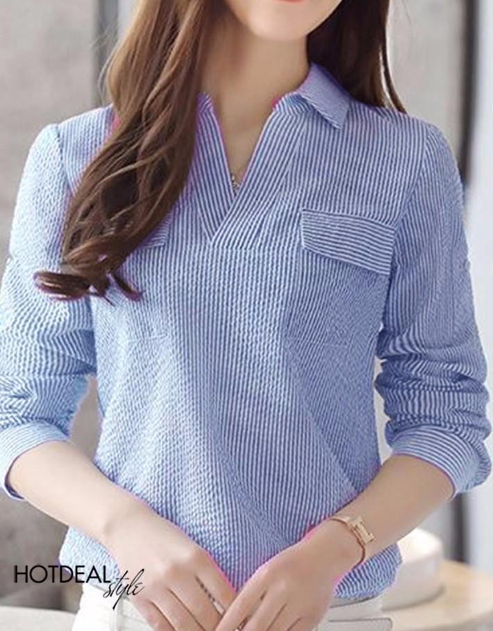 [HCM]Áo sọc janet