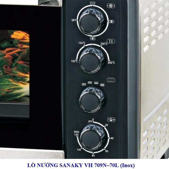 LÒ NƯỚNG SANAKY VH-709N–70L (INOX)