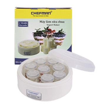 Máy Làm Sữa Chua Chefman 8 Hũ Thuỷ Tinh (MH2912002)