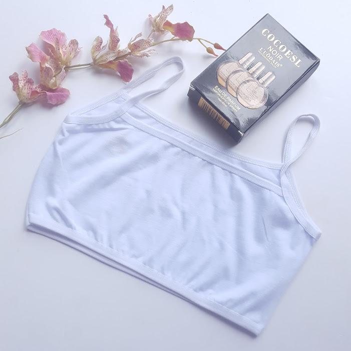 Bộ 3 áo lót 2 dây cho bé gái mới lớn