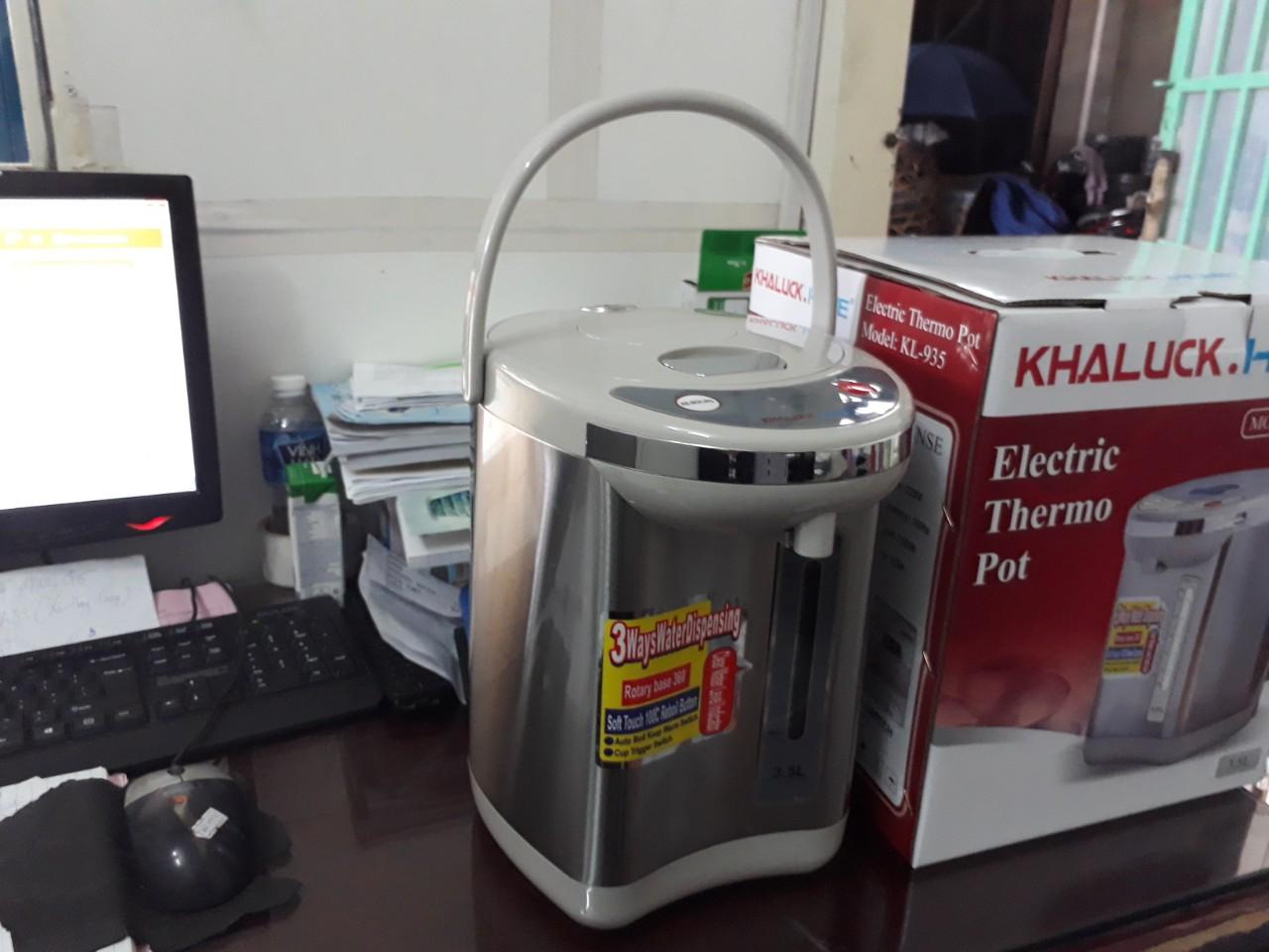 Bình thủy điện Khaluck.home KL-935 (Bạc)