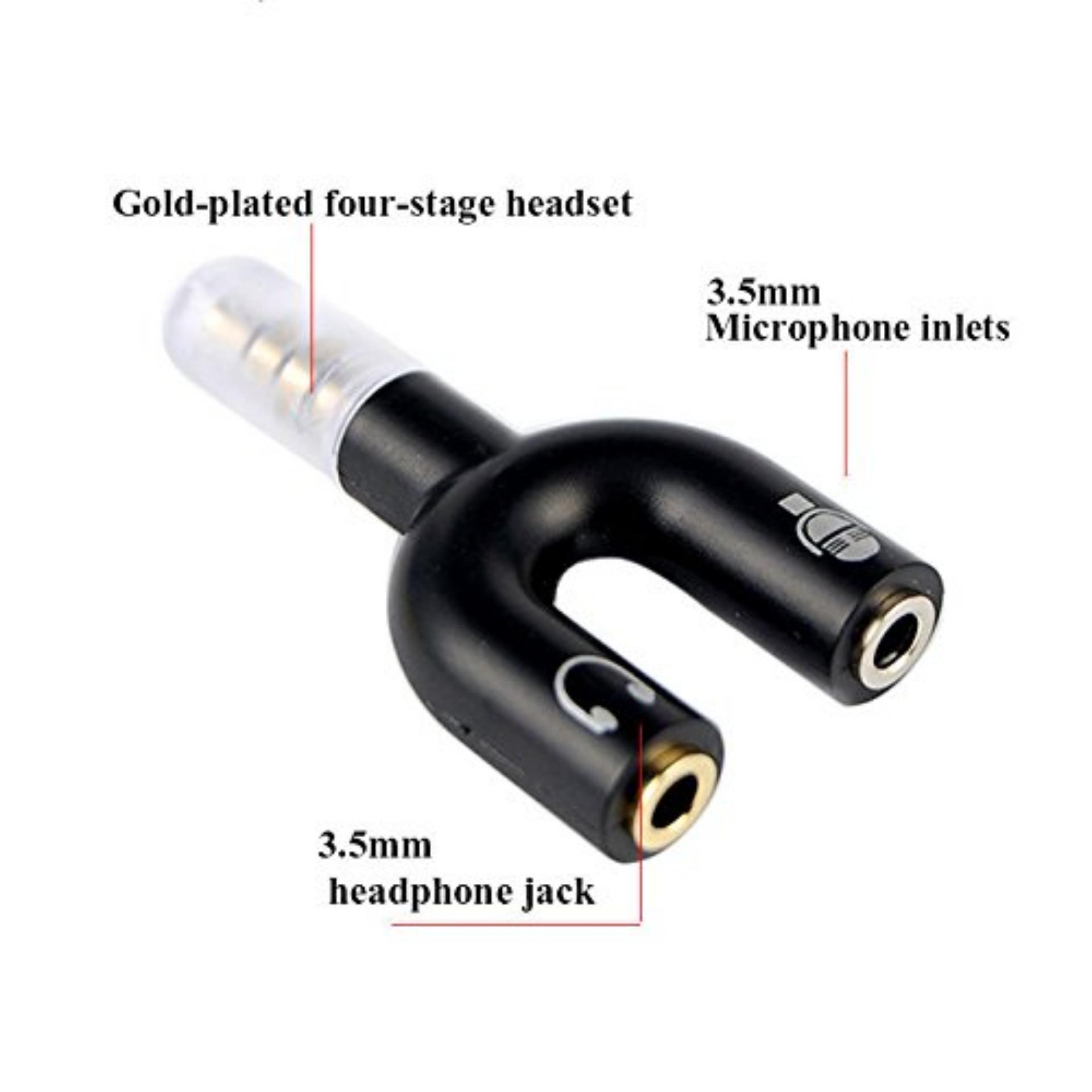 Jack chia Audio 3.5 ra Mic và Loa