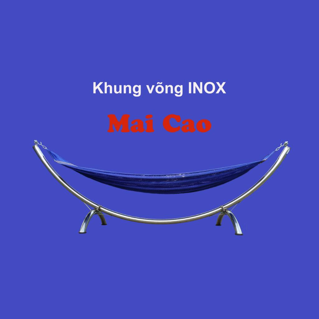 Trọn BỘ khung võng INOX phi 50 và Võng lưới