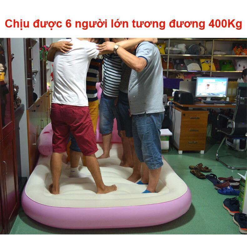 NỆM HƠI HÌNH THÚ KIỂU DÁNG MỚI TẶNG KÈM BƠM ĐIỆN 02 CHIỀU