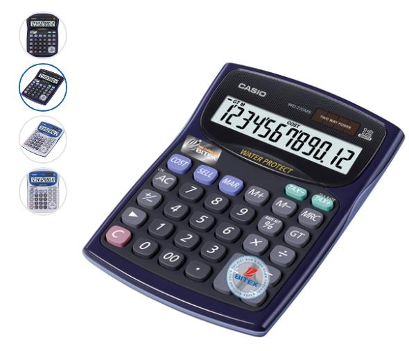 Máy tính để bàn Casio WD220MS-BU