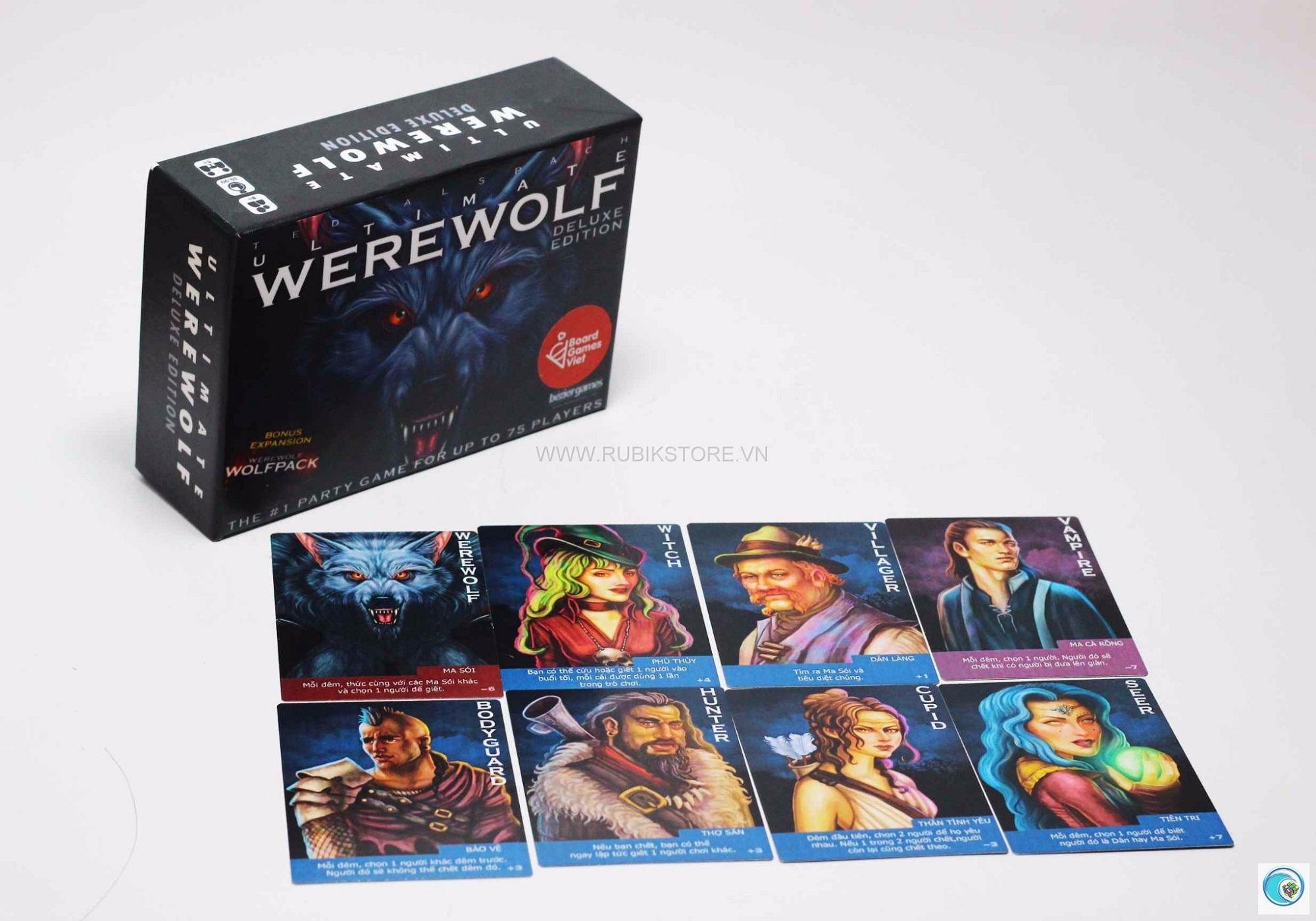 Đồ chơi Board Game Ma Sói Ultimate Việt Hóa - Game Ma Sói