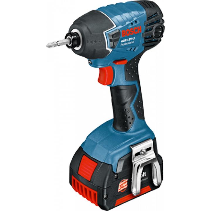 Máy khoan/vặn vít dùng Pin , GDR 18V-LI, (2.6Ah, AL1820CV), 06019A13L0, Bosch