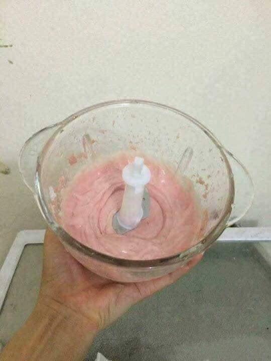 Máy xay thịt Osaka cối thủy tinh kèm  4 lưỡi dao cao cấp