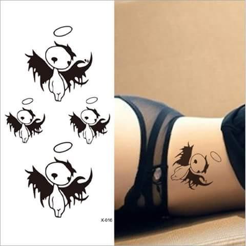 [HCM]Hình xăm dán tattoo mini kích thước 6 x 10 cm