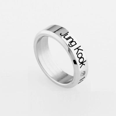 Nhẫn Bạc khắc tên các thành viên BTS