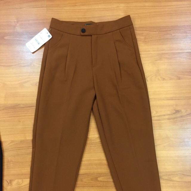 Quần Baggy Gấu Lệch Nâu