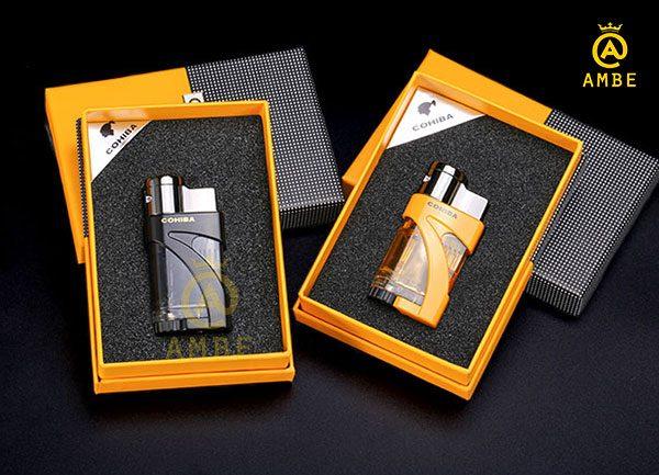 Bật lửa khò 2 tia COB 75
