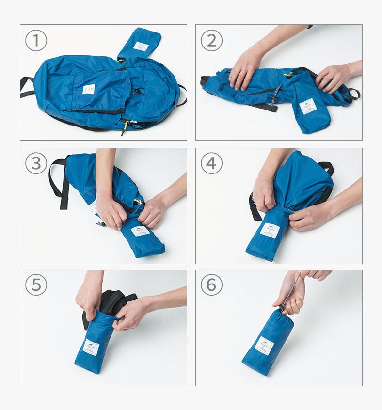 Balo gấp gọn NatureHike NH17A017-B 22L