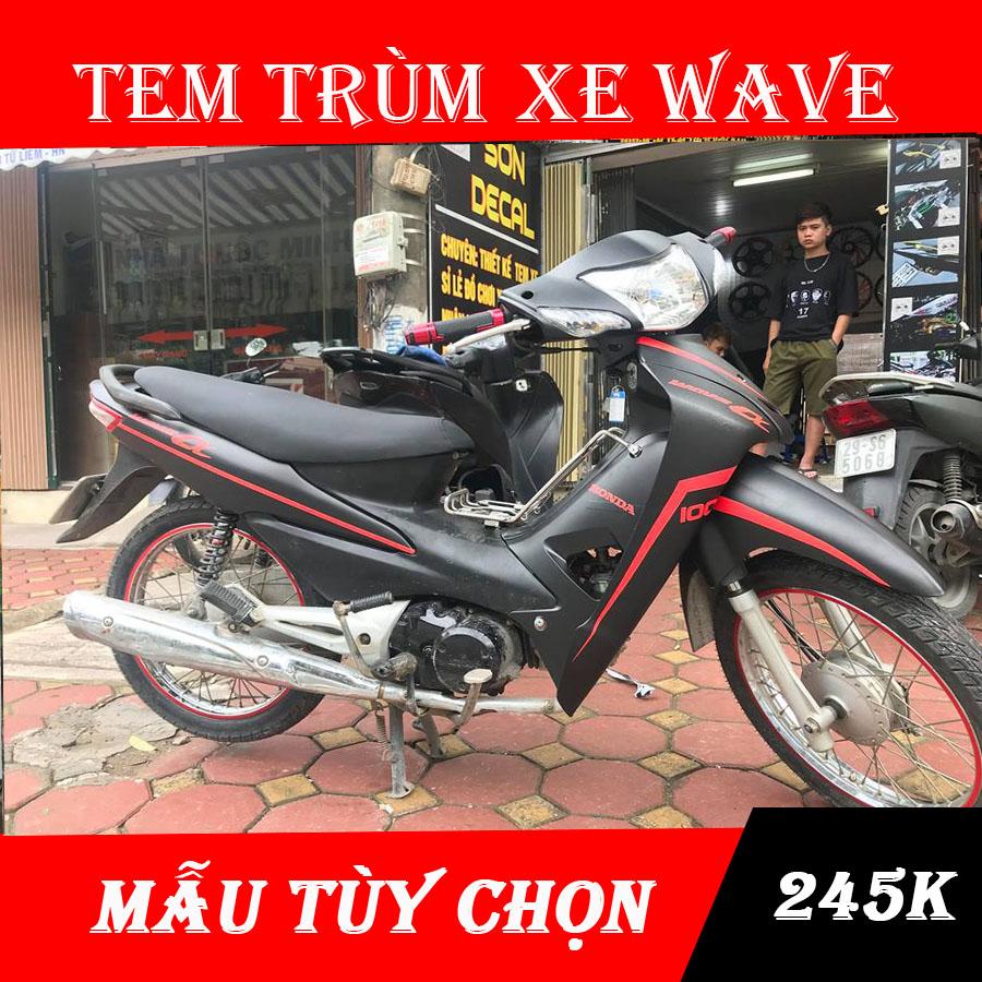 Tem trùm xe wave