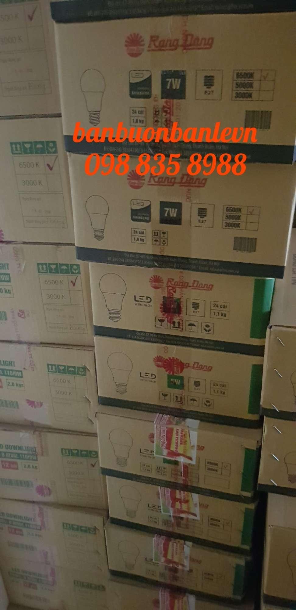 24 bóng đèn LED 7w Rạng Đông