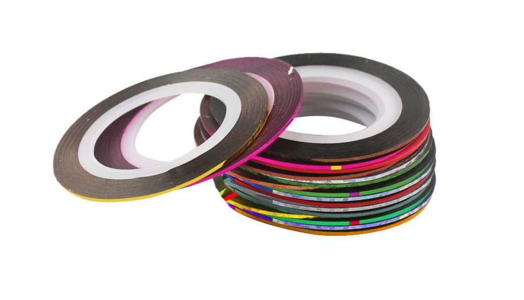 Set 30 dây kim tuyến trang trí móng cuộn 1mm
