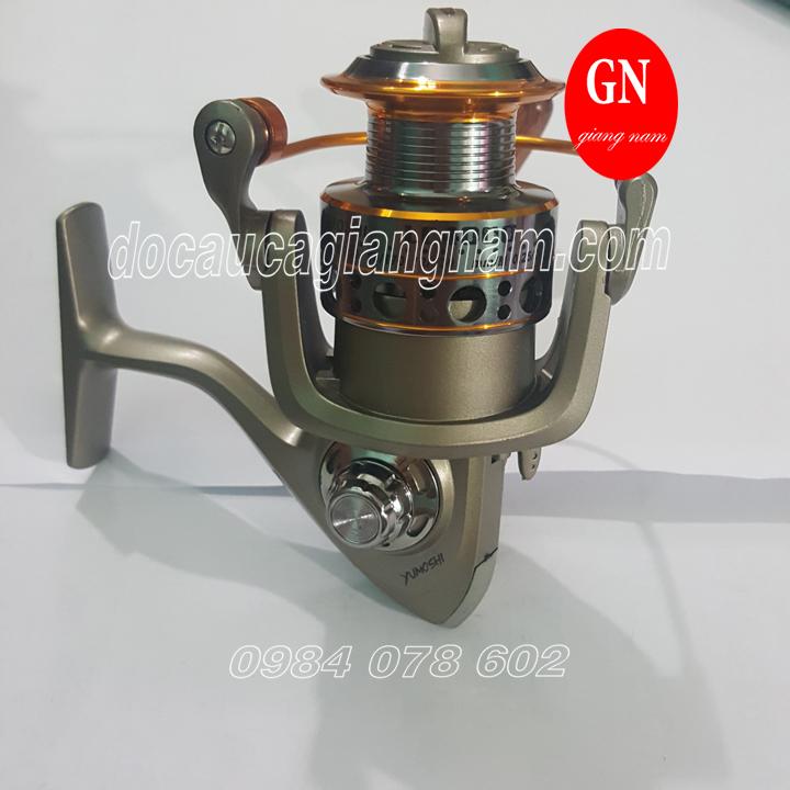 Combo 2 máy câu cá Yumoshi LC 4000 có 12 bạc đạn ( đồ câu cá Giang nam )
