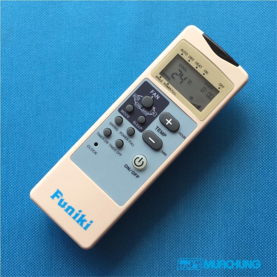 Điều khiển điều hòa Funiki (Xám)