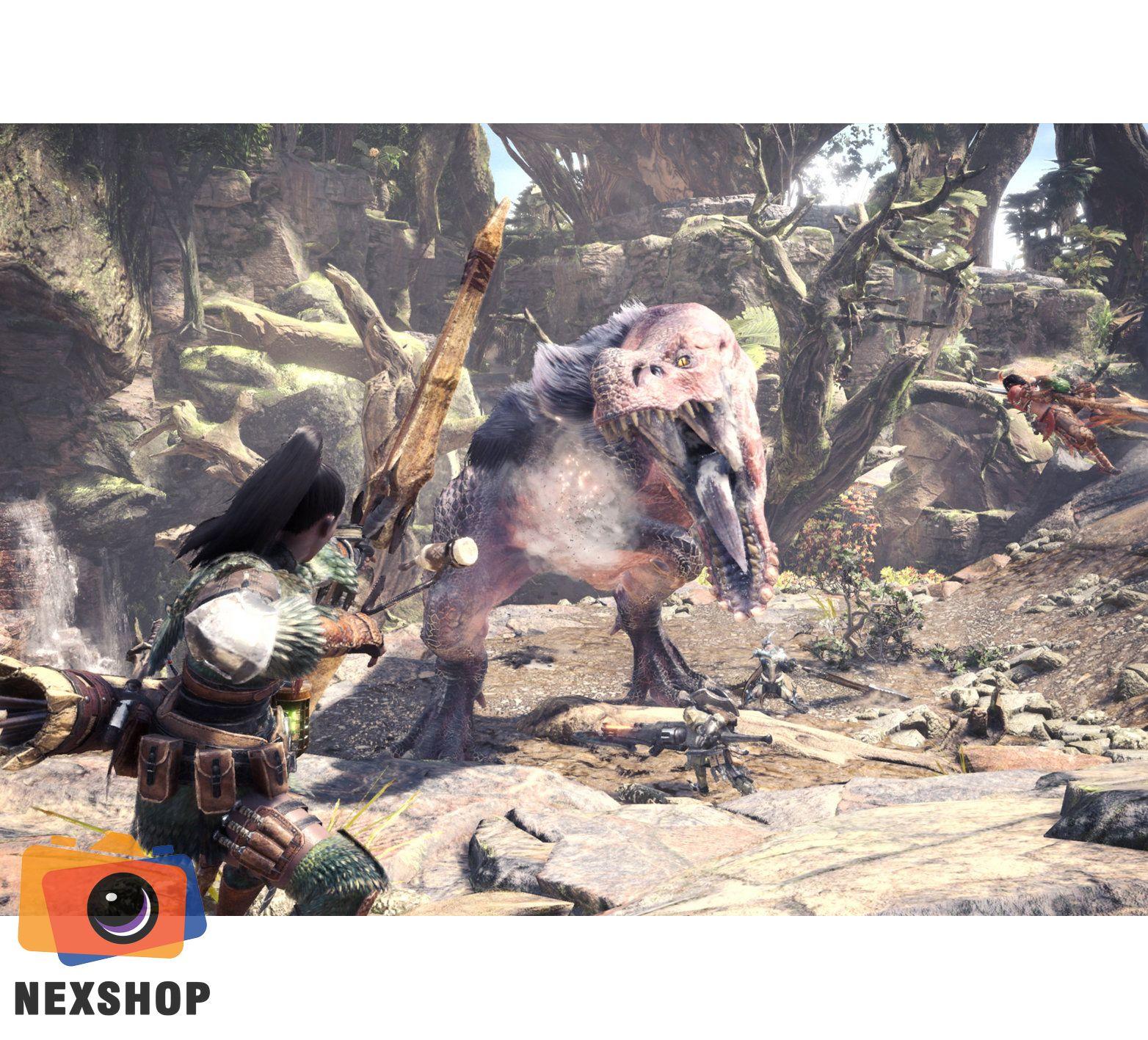 Đĩa Games PS4 Monster Hunter World  - Hệ US