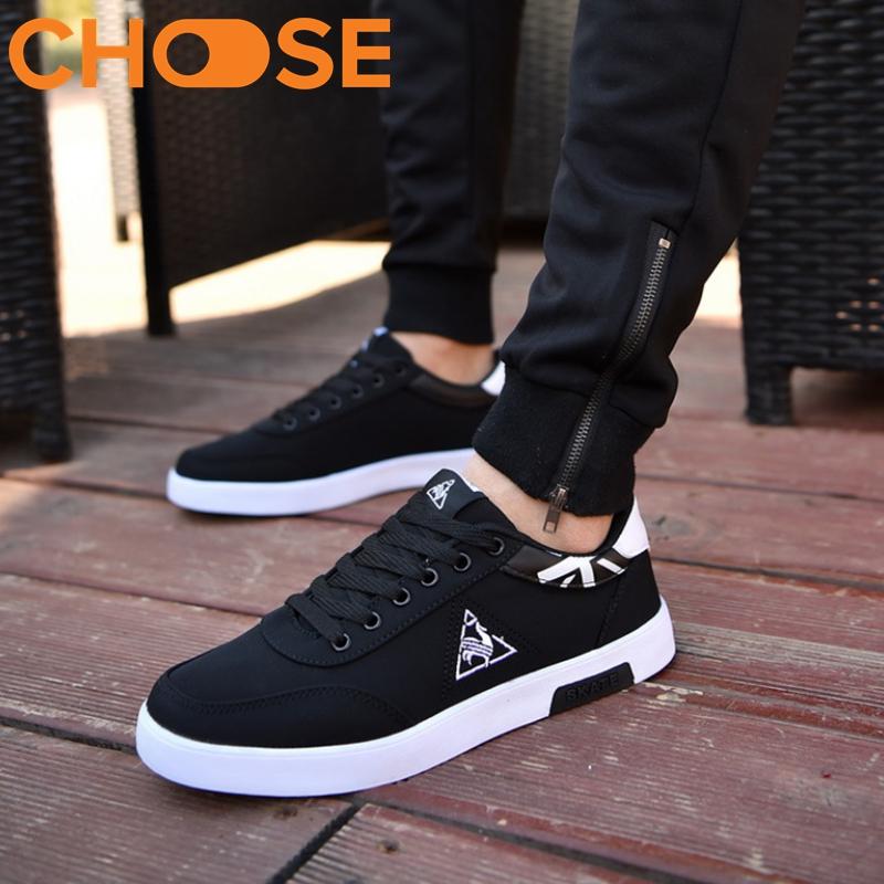 Giày thể thao Sneaker đen đỏ Họa Tiết Tam Giác Phá Cách 0601