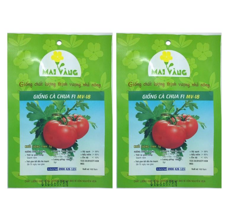 Bộ 2 gói Hạt giống Cà chua F1 (MV)