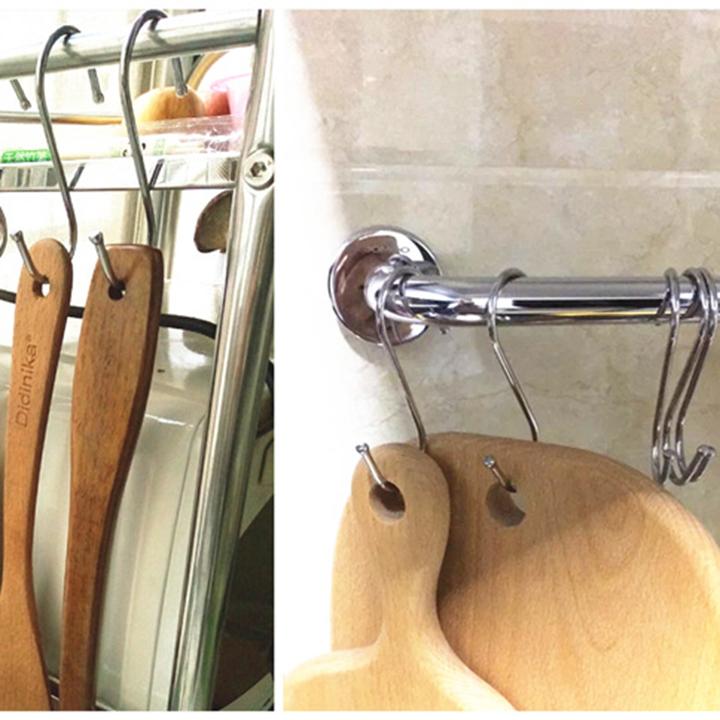 COMBO 4 Móc treo đồ hình chữ S đa năng