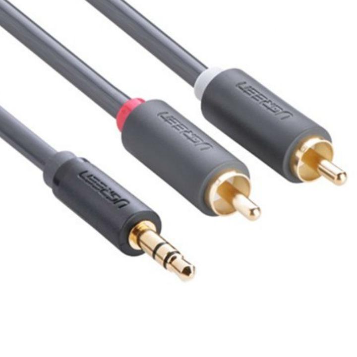 Cáp chuyển 3.5mm sang 2 đầu av 1.5m ugreen 10511