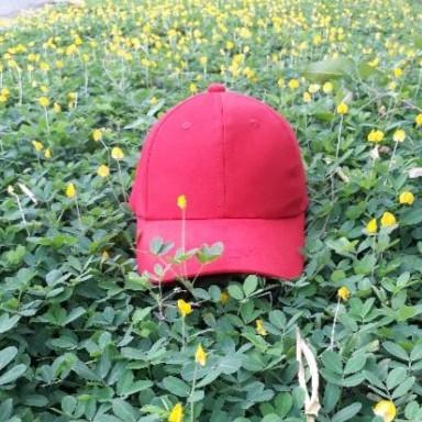 Nón Lưỡi Trai Giá Rẻ Màu Đỏ Trơn