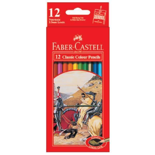 Chì màu Classis Knight, Chì màu khô 12 màu
