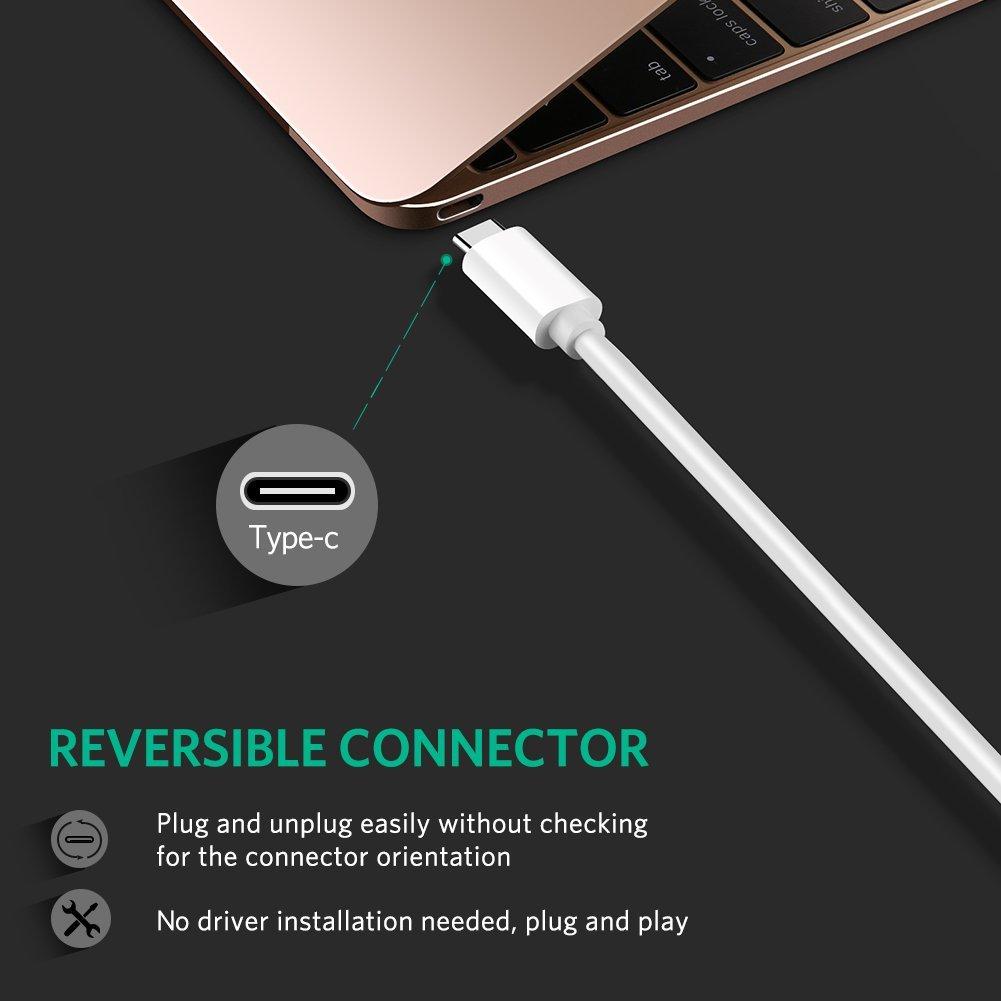 Cáp chuyển USB Type C to VGA, Hub USB 3.0 cao cấp Ugreen 40375