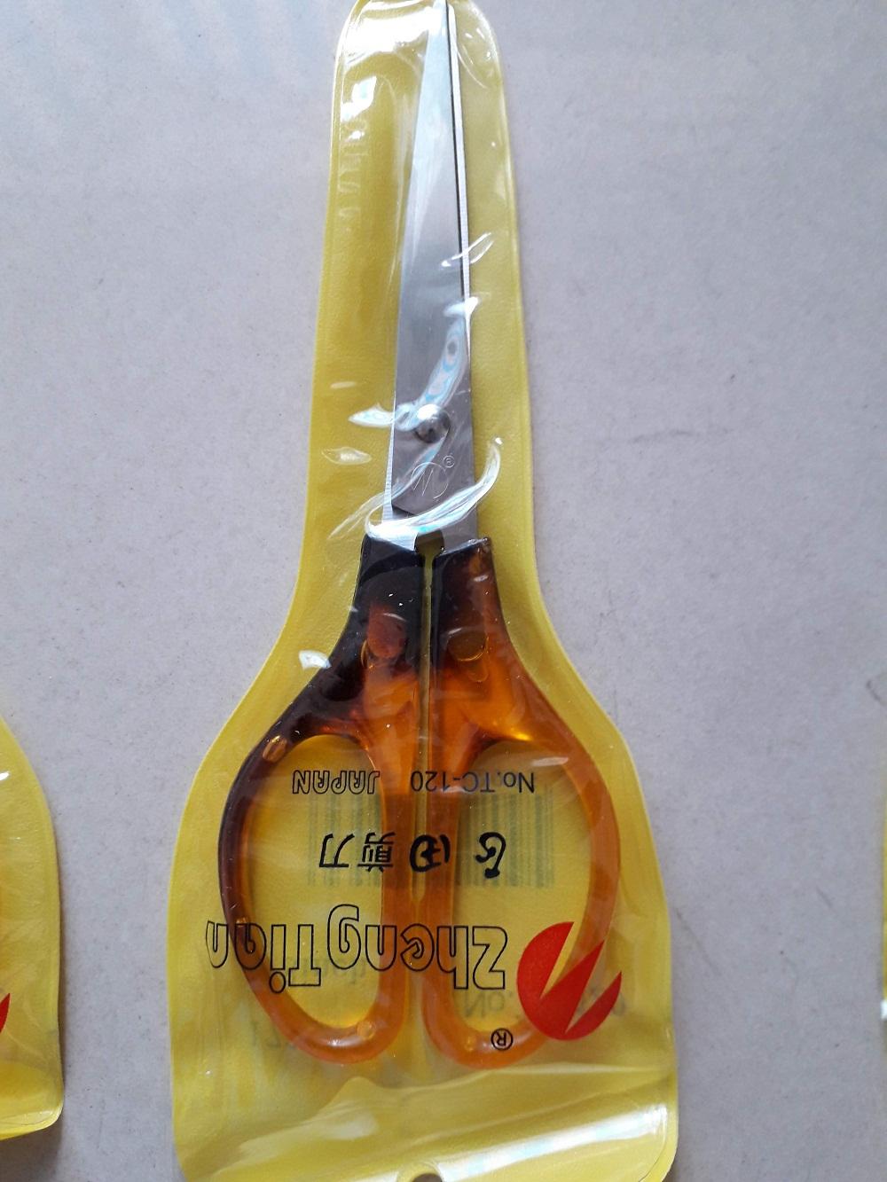 Kéo văn phòng nhỏ đồi mồi S120. 7 inches. Dùng trong văn phòng