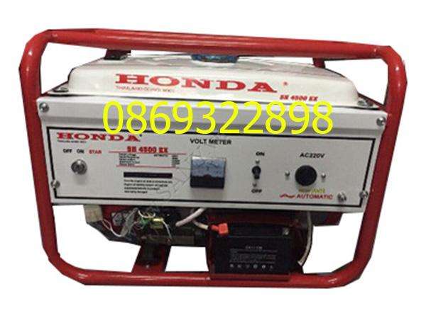 Máy phát điện honda SH4500E AVR 3kw chạy xăng đề